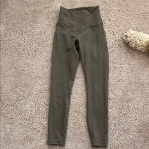 lululemon athletica Olive Green Leggings